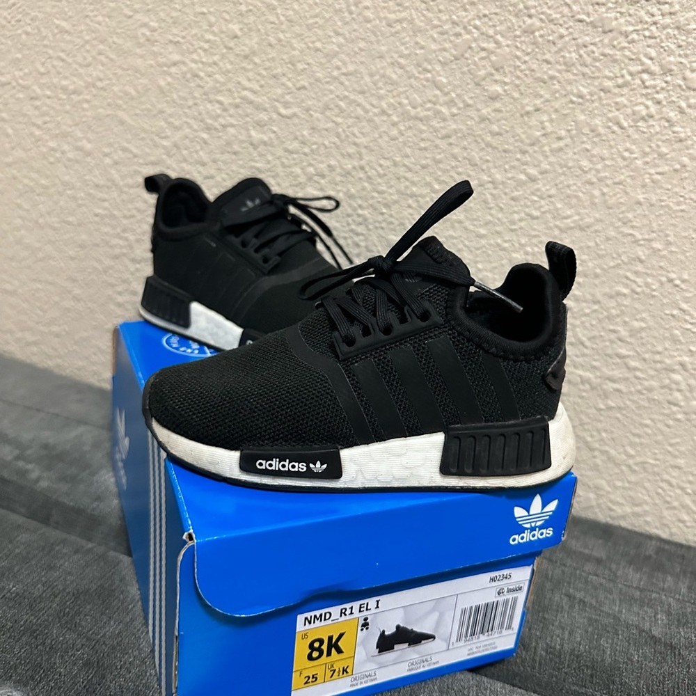Adidas NMD_R1 I Refined Toddler's Shoes Core Black-White